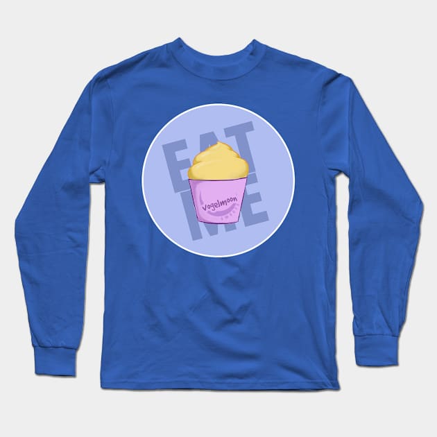 Eat Me Long Sleeve T-Shirt by vogelmoon